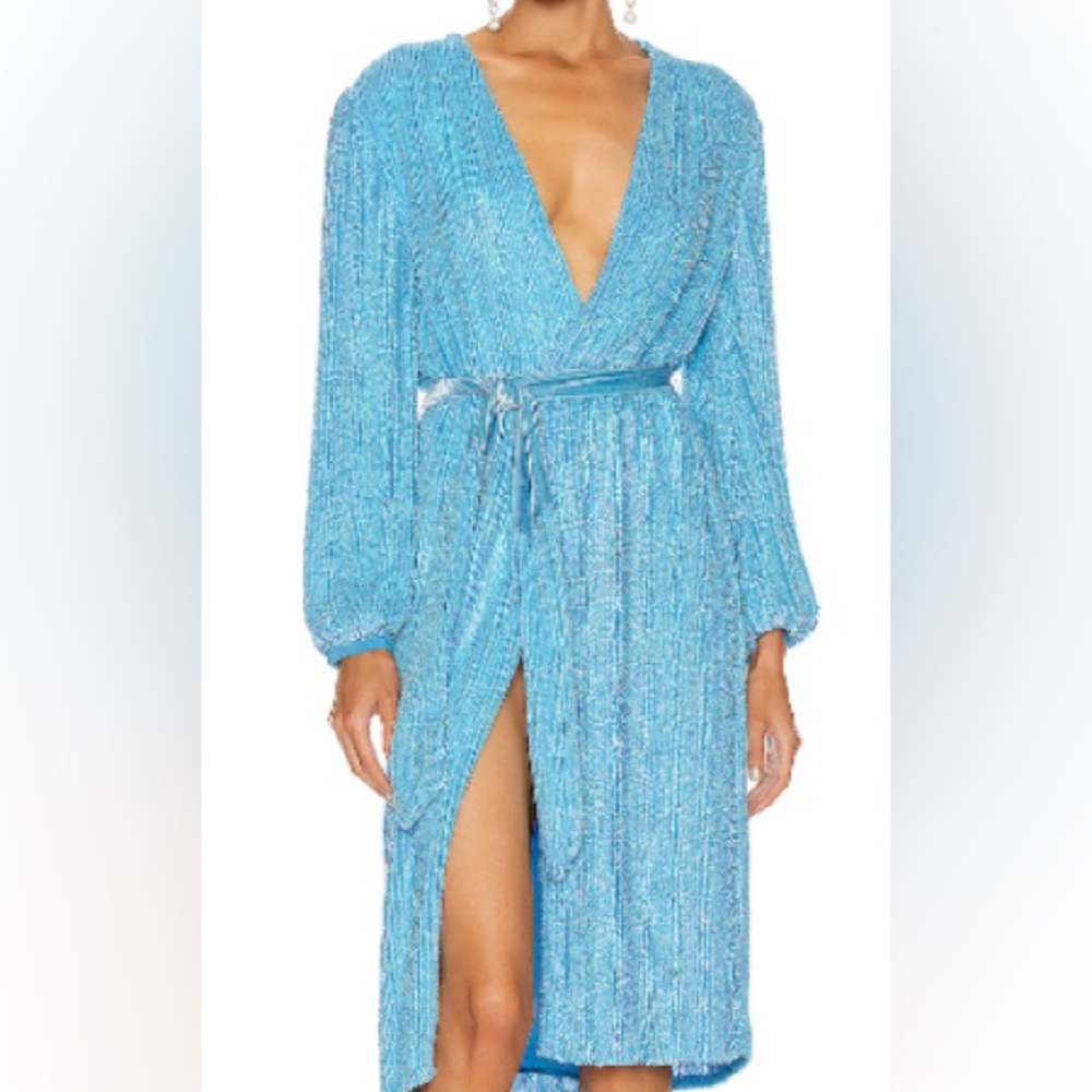 Retrofete, Audrey blue dress Sequins